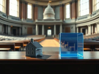 Political standoff over CBDC ban and housing affordability legislation in the US Capitol.