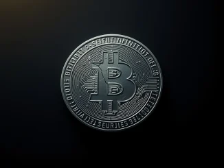 Damaged cryptocurrency token representing security breaches and value loss after hacks