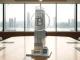 HashKey Chain tokenized real estate RWA represented as a digital token over a Hong Kong skyscraper model.
