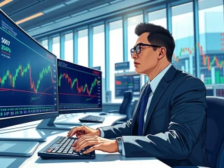 Analysis of Jane Street's alleged Bitcoin price manipulation on a trading floor chart.