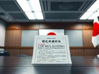Official warning document from Japan's Financial Services Agency regarding KuCoin OTC derivatives transactions.