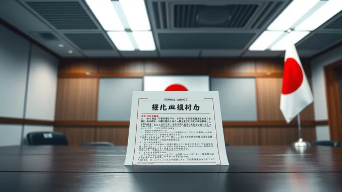 Official warning document from Japan's Financial Services Agency regarding KuCoin OTC derivatives transactions.