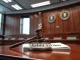 Legal gavel and documents symbolizing Kalshi's court loss in Ohio sports betting lawsuit