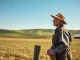 Kentucky farmer Ida Huddleston on her family farmland she protected from a data center development.