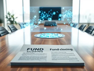 Kleiner Perkins AI fund announcement in a modern venture capital boardroom setting.