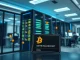 Federal Reserve banking infrastructure with cryptocurrency integration representing Kraken's master account access