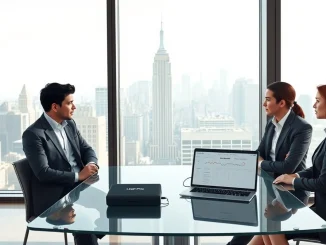 Ledger's new New York City office for expanding US institutional crypto business and secure digital asset services.