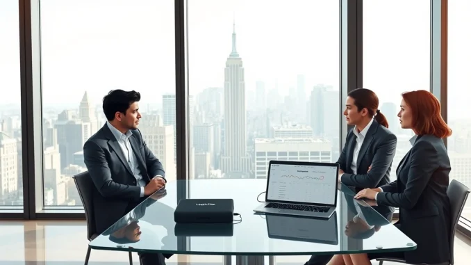 Ledger's new New York City office for expanding US institutional crypto business and secure digital asset services.