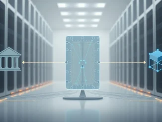 Mastercard's acquisition of BVNK stablecoin infrastructure connecting traditional banking and blockchain networks.