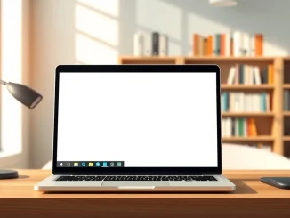 Microsoft Windows 11 laptop showing a simplified interface with reduced AI presence.