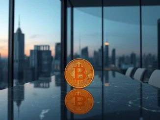 MicroStrategy's major Bitcoin investment as a digital coin in a corporate setting.