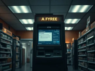 Cryptocurrency kiosk in Minnesota convenience store under proposed HF3642 ban legislation