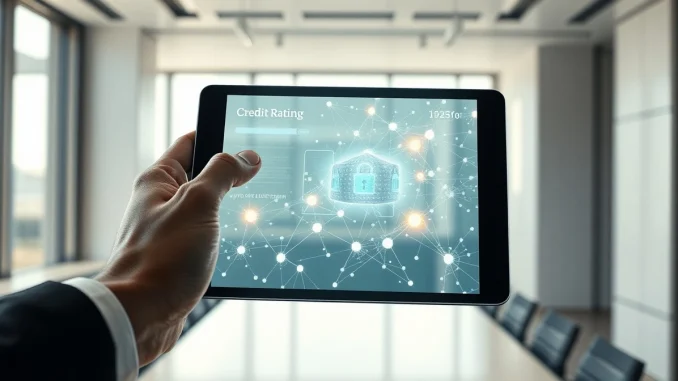 Moody's credit ratings integration with Canton Network blockchain for institutional finance.