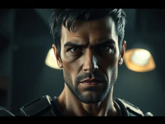 Nvidia CEO Jensen Huang introduces DLSS 5 AI graphics technology at GTC conference.