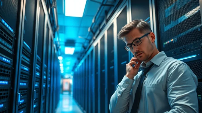 Nvidia's AI data center networking infrastructure powering modern artificial intelligence systems