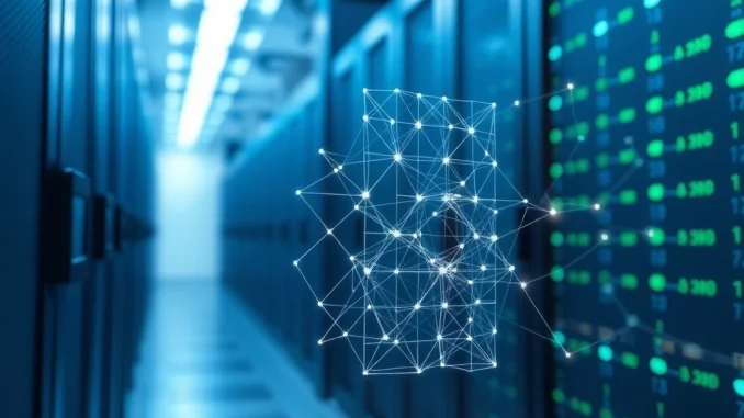 Octra Network blockchain merging with AI neural network for private on-chain machine learning contracts