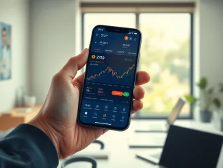 OKX Orbit social trading interface showing real-time cryptocurrency charts and verified performance metrics