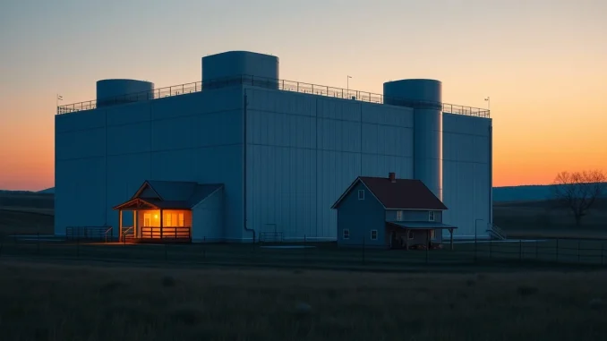 AI data center development facing community resistance in rural Kentucky landscape