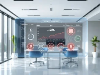 PancakeSwap AI dashboard interface displaying DeFi analytics across eight blockchain networks.