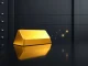 Tokenized gold bar with blockchain network connections representing PAXG and XAUt dominance during CME shutdown.