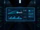 PENDLE Finance DeFi yield trading control panel interface in a data center, representing market dominance.