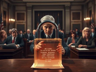 US lawmakers debate a permanent Central Bank Digital Currency ban on the House floor to prevent financial surveillance.