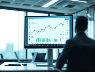 Analyst reviewing cryptocurrency exchange interface for Pi Network listing data.