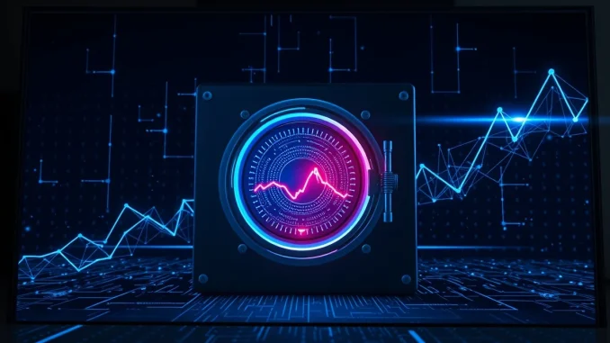 Resolv Labs stablecoin exploit showing a digital contract breach and depegging event.