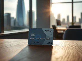 Revolut banking card symbolizing the new UK bank license and protected deposit accounts.