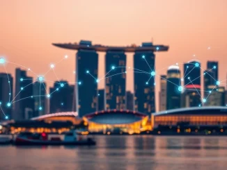 Ripple RLUSD stablecoin integration for programmable trade finance settlement in Singapore's MAS BLOOM initiative.