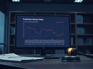 Prediction market odds chart for Sam Bankman-Fried presidential pardon dropping after parents' interview.