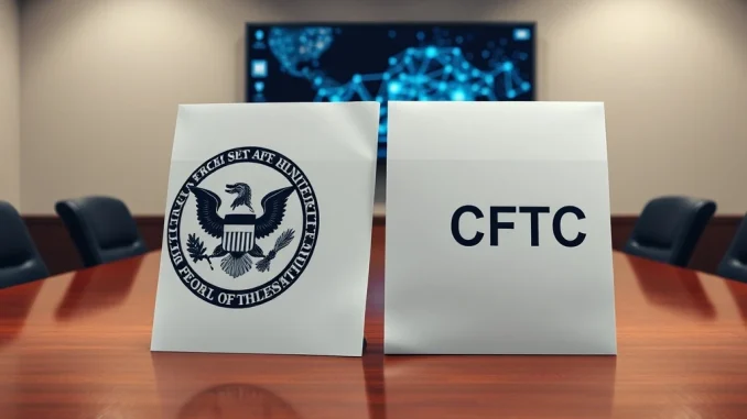 SEC and CFTC regulatory cooperation memo for cryptocurrency market oversight