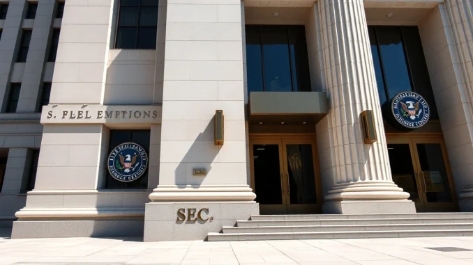 U.S. Securities and Exchange Commission headquarters building in Washington D.C.