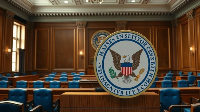 SEC regulatory authority in cryptocurrency enforcement questioned during congressional hearing