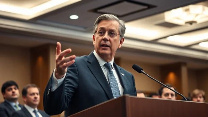 SEC Chair Paul Atkins announces new cryptocurrency regulatory approach at legal conference