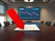 Sharplink 2025 annual report showing a $735 million loss as Ethereum price graph crashes in background.