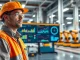 Sift Stack software managing real-time sensor data on a factory floor control dashboard for AI-driven manufacturing.