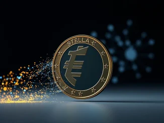 Societe Generale-FORGE EURCV stablecoin launch on Stellar blockchain representing digital euro innovation