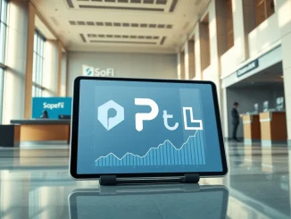SoFi bank stablecoin launch and Pepeto cryptocurrency presale gaining attention over SOL and LINK for March 2026 investment.