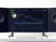 Analyst dashboard showing declining Solana DApps revenue and SOL price chart for market analysis.