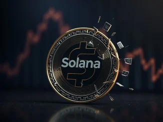 Solana meme token SANAE TOKEN crashes after politician denies link, symbolizing cryptocurrency volatility.