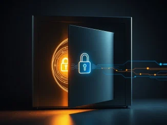 Digital vault breach representing the Solv Protocol $2.7 million exploit and subsequent bounty offer.