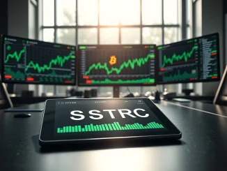STRC financial dashboard showing Bitcoin buying power that could help MicroStrategy reach 1 million BTC milestone