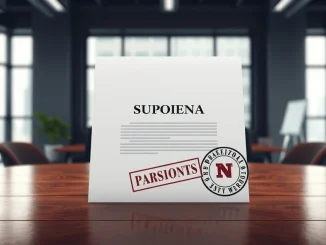 Legal subpoena document in Swan Bitcoin case against Cantor Fitzgerald and Howard Lutnick.