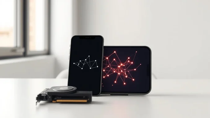 Tether's new AI training framework enabling machine learning on smartphones and consumer graphics cards.