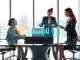 Financial professionals conducting a Tether USDT reserve audit review data visualizations.