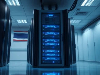 Thailand crypto AML crackdown leads to 10,000 frozen accounts in secure server operation.