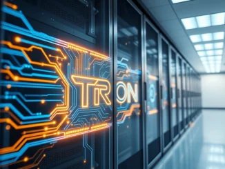 Tron blockchain and AI agent technology convergence for future infrastructure.