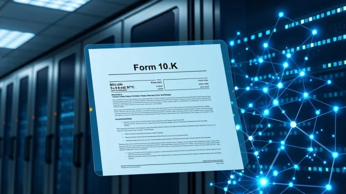 Trump Media 10-K filing reveals Bitcoin holdings and 2000 BTC collateral in corporate treasury strategy.