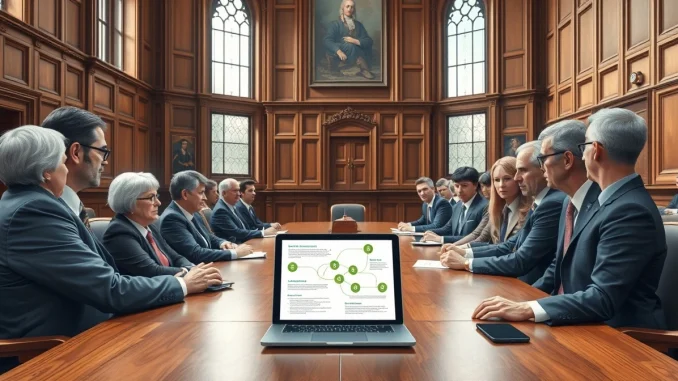 UK parliamentary committee reviews report on cryptocurrency donations and political finance security risks.